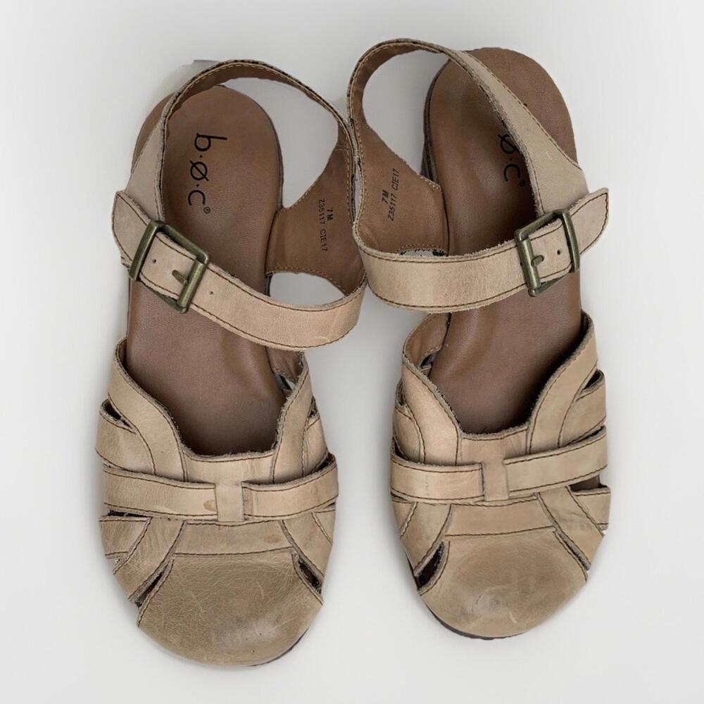 Boc Born Sandals Sz 7 Womens Vintage Style